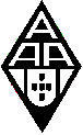 Logo da associação academica da Amadora