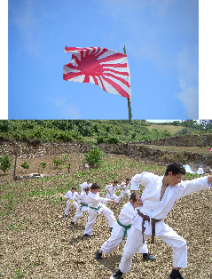 Treino de Junzuki notsukomi na Rua - a subir a montanha