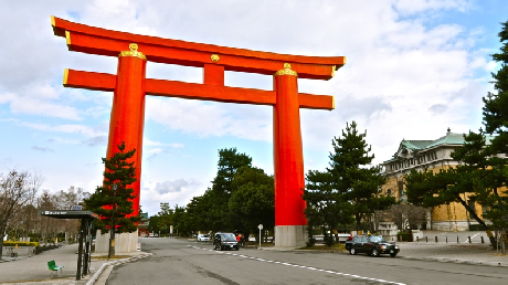 Tori gate Kyoto Japão