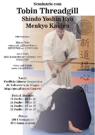 Shindo Yoshin Ryu Seminar in Lisbon 2014