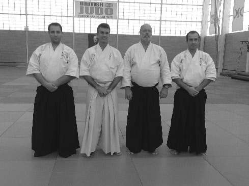 Artur e Marco Pinto com Sensei Threadgill and Sensei Mustard