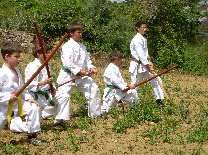 Treino de Subiris na Rua